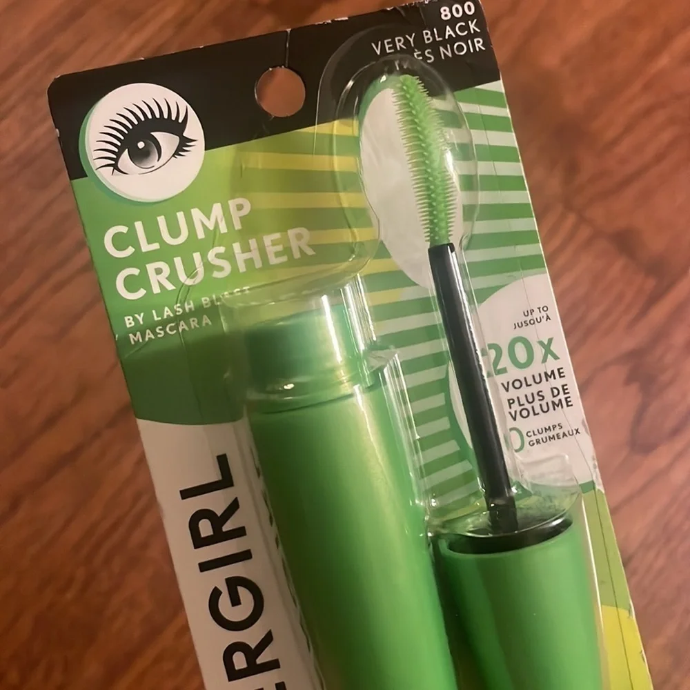 COVERGIRL LashBlast Clump Crusher Mascara BROWN very black #800 New